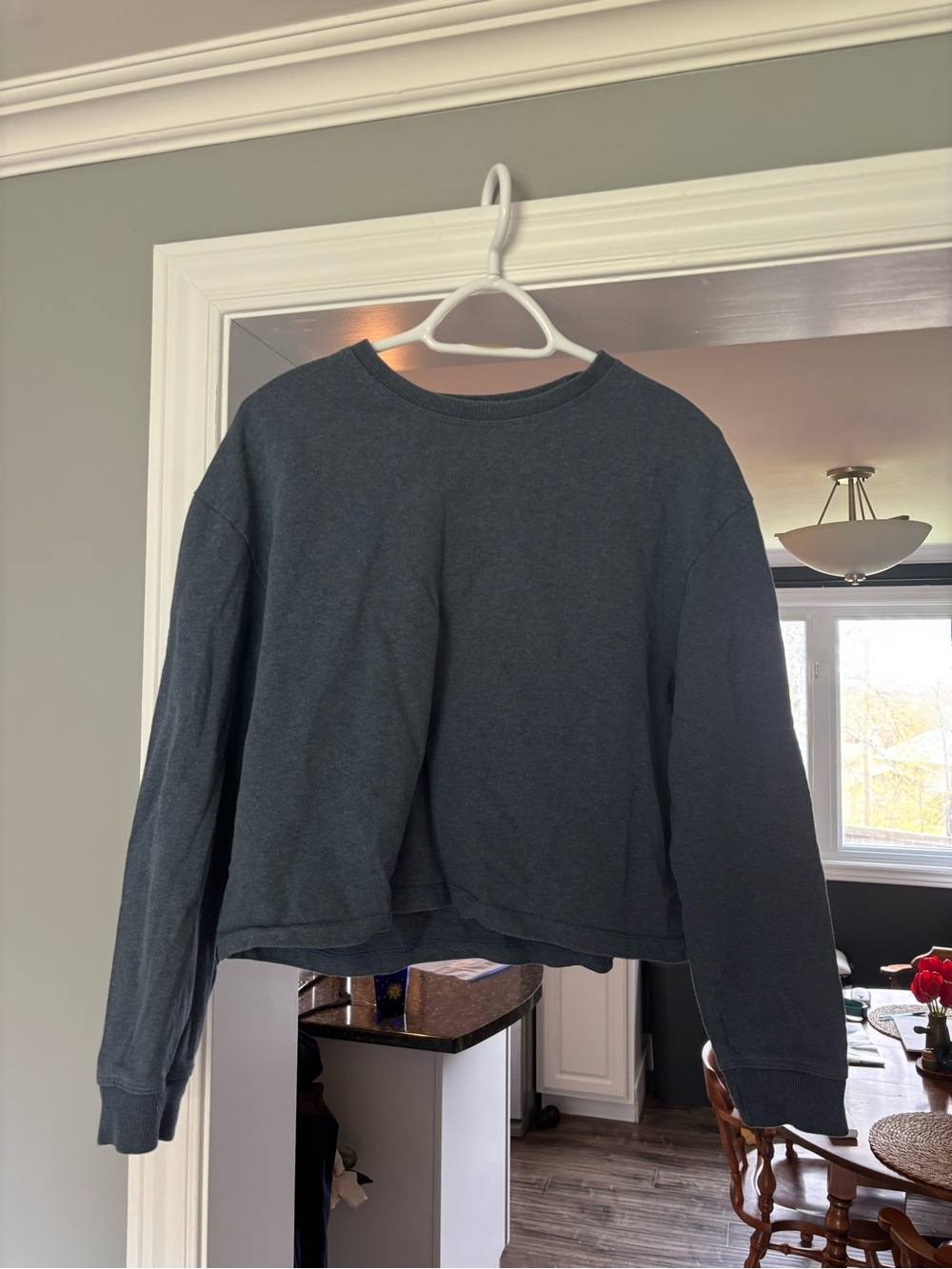 KOTN Blue Women's Crewneck Sweatshirt